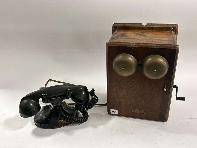 NORTHERN ELECTRIC RINGER BOX AND RECIVER - Shackelton Auctions Inc.