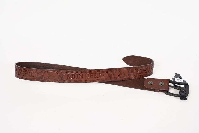 NEW JOHN DEERE BELT SIZE 42 Shackelton Auctions Inc.