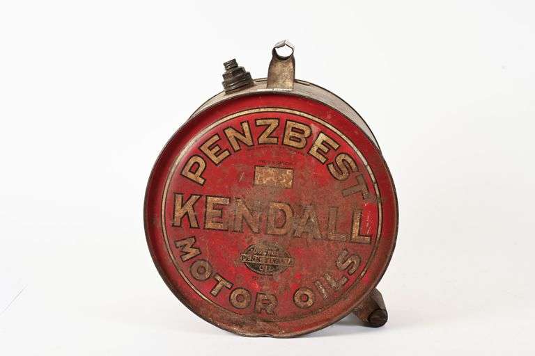 KENDALL PENZBEST MOTOR OILS U.S. 5 GALLON ROCKER CAN - Shackelton ...