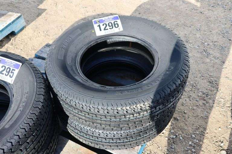 2 ST225/75R15 UTILITY TRAILER TIRES - Shackelton Auctions Inc.