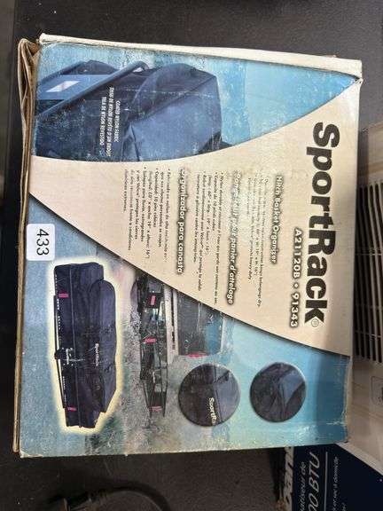 SPORT RACK HITCH BASKET ORGANIZER
