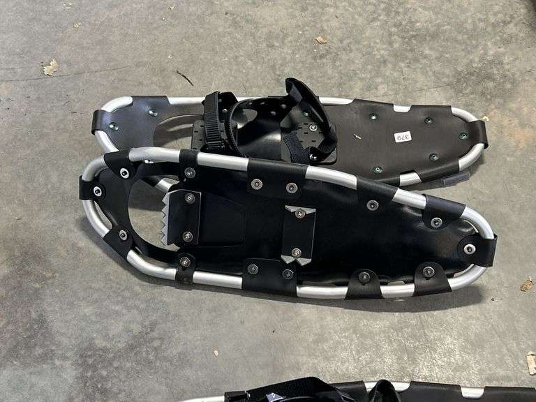 TWO PAIRS OF SNOW SHOES