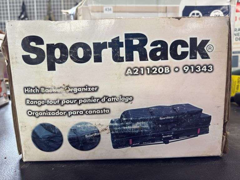 SPORT RACK HITCH BASKET ORGANIZER