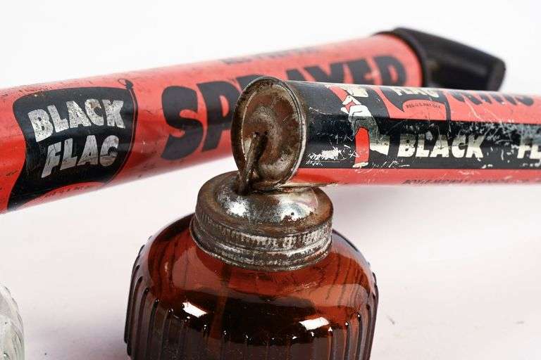 TWO BLACK FLAG SPRAYERS