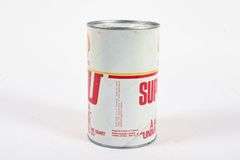 SHELL SUPER U MOTOR OIL IMP QT FIBRE CAN - FULL