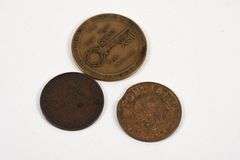 BALMORAL, PONTIAC AND PERFECT TOKENS, UNIVERSAL SAFETY COUNCIL AND GM PINS