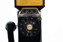 NORTHERN ELECTRIC THREE SLOT PAY PHONE