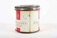 EMBASSY TOBACCO TIN