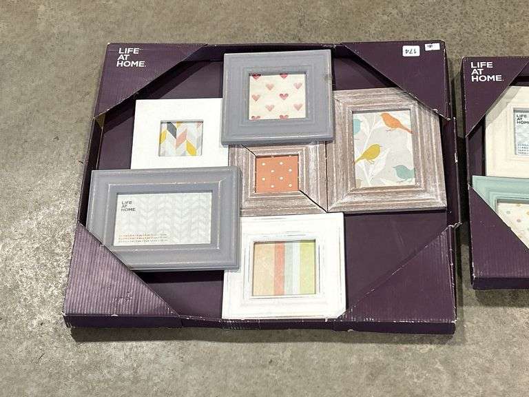 2 LIFE AT HOME PICTURE FRAMES