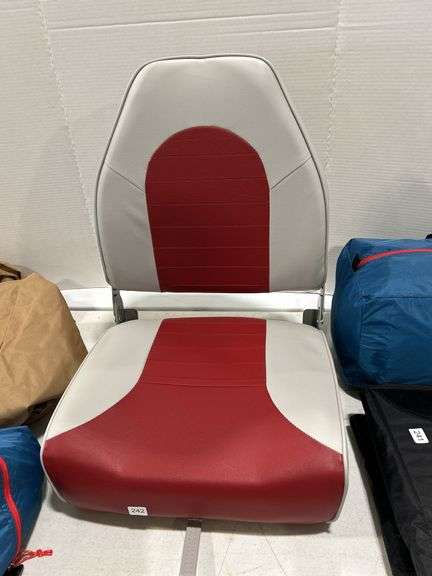 NEW BLUE DOG MARINE HI BACK FOLDING BOAT SEAT
