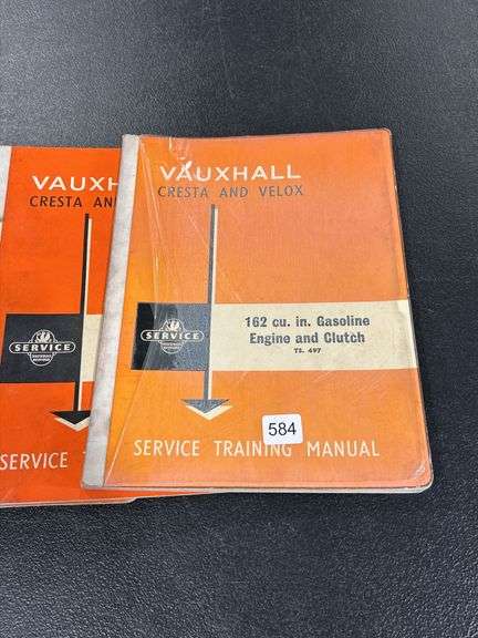 1960 & 3 - 1961 GM VAUXHALL SERVICE MANUALS