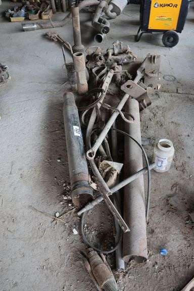 WELL DRILLING PIPES, FITTINGS, PARTS, CHAIN ETC
