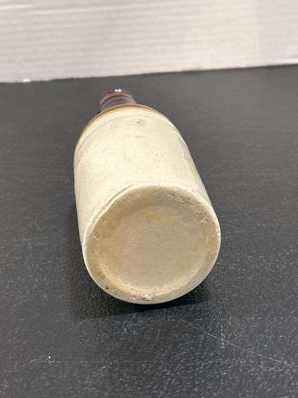 STONEWARE J.F.GIERING GINGER BEER BOTTLE
