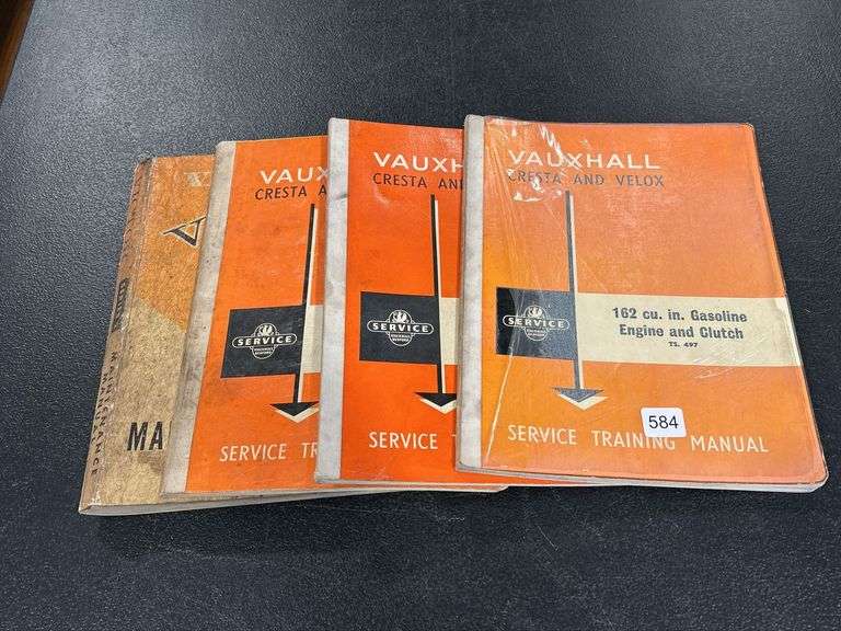 1960 & 3 - 1961 GM VAUXHALL SERVICE MANUALS
