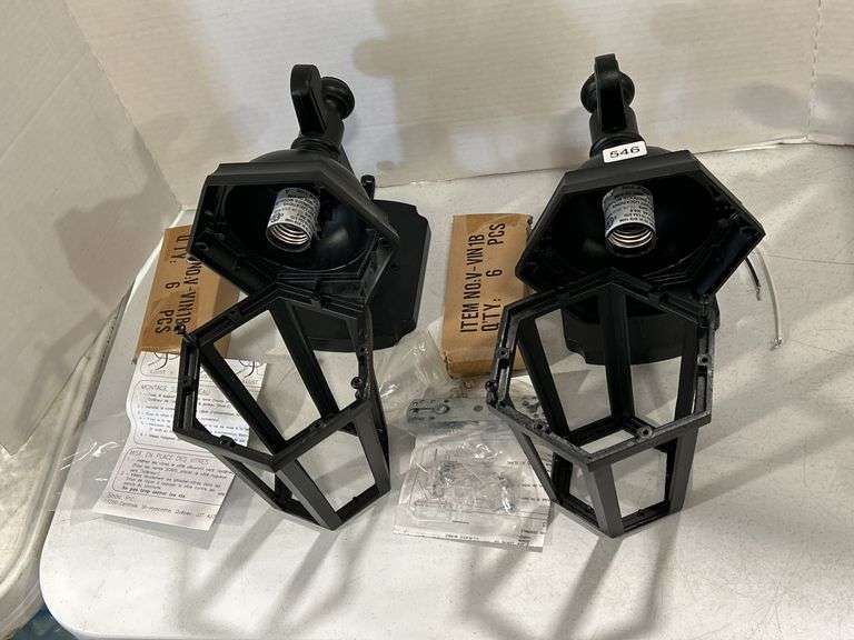 PAIR OF WALL SCONSES