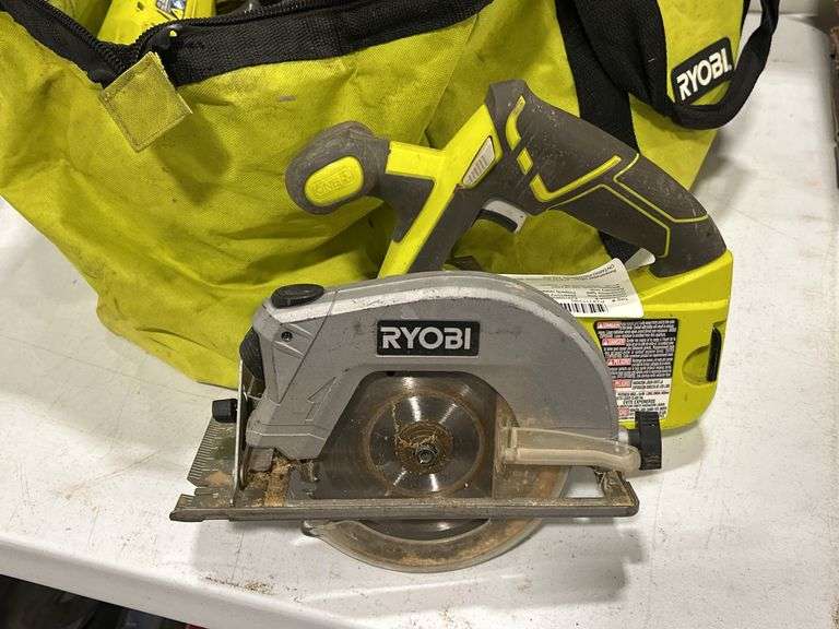 LOT OF RYOBI 18 VOLT CORDLESS POWER TOOLS