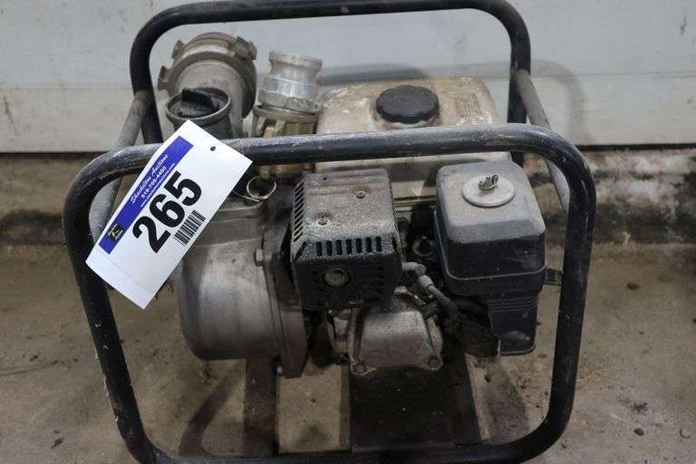 GAS POWERED PUMP WITH HONDA 5.5 GX160 ENGINE