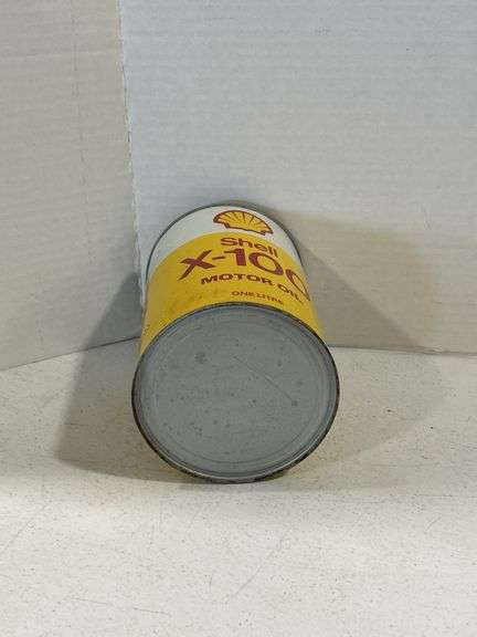 SHELL X-100 MOTOR OIL LITRE CAN