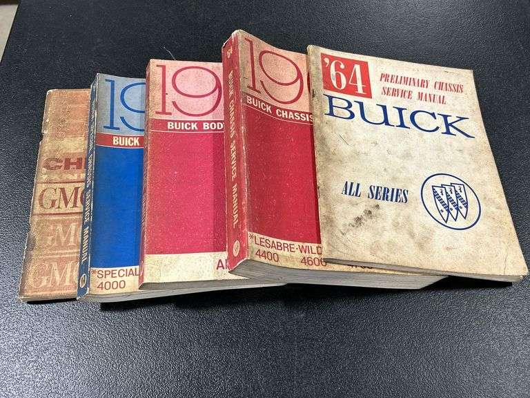 5 - 1964 BUICK SERVICE MANUALS