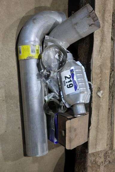 CATALYTIC CONVERTER, ECHAUST PIPING & MUFFLER CLAMPS
