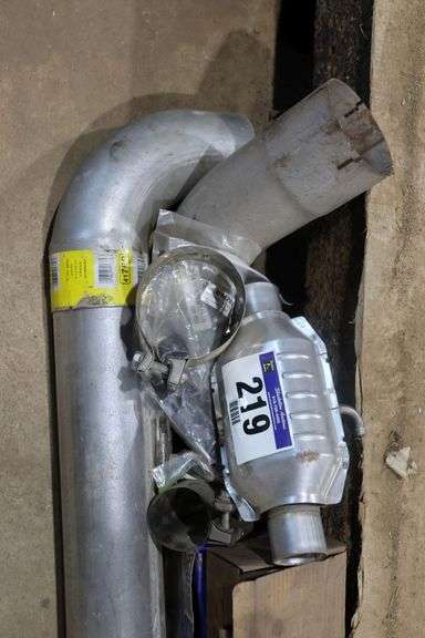 CATALYTIC CONVERTER, ECHAUST PIPING & MUFFLER CLAMPS