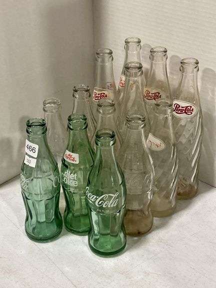COCA COLA & PEPSI BOTTLES