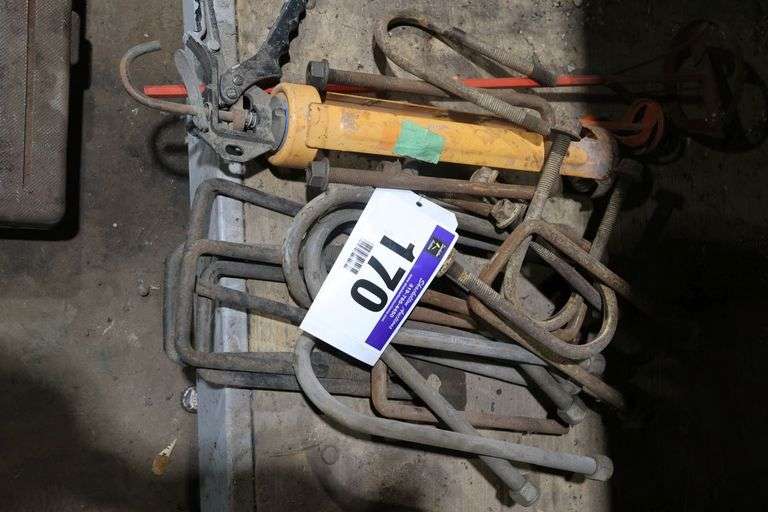 U-BOLTS, CAULKING GUN & MIXERS