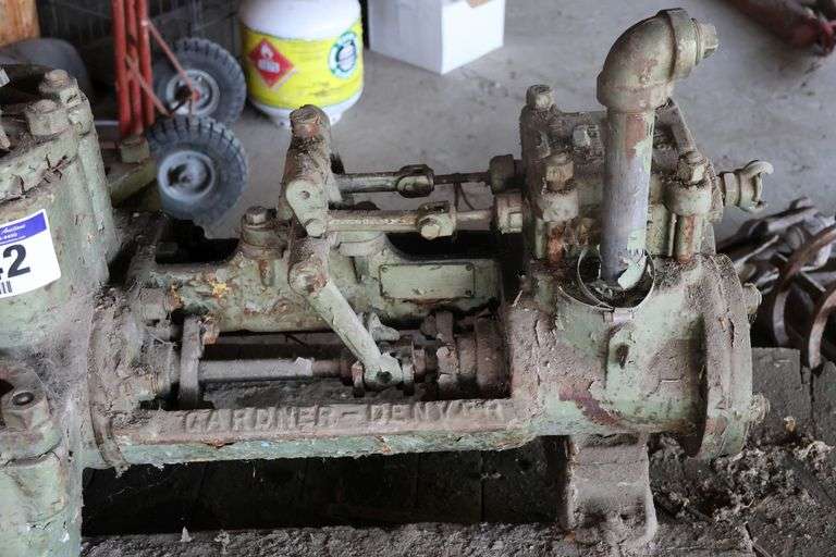 AF6 GARDNER-DENVER 5X 3 1/2 X 5 MUD PUMP - CART NOT INCLUDED