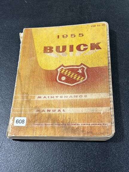 1955 BUICK MAINTENANCE MANUAL