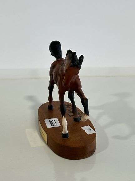 SIGNED BESWICK SPRINGTIME HORSE