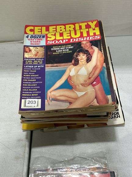 GROUP OF ADULT MAGAZINES