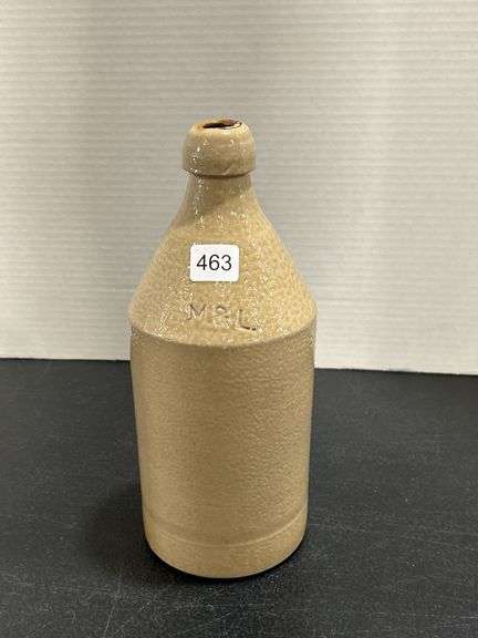 PRIMITIVE M&L STONEWARE BOTTLE