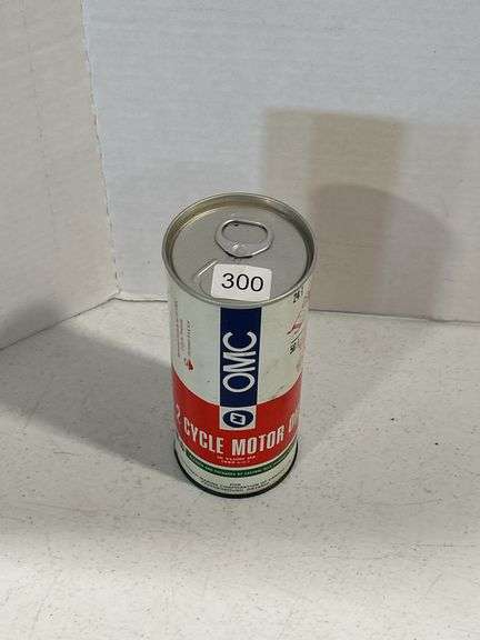 OMC 2 CYCLE MOTOR OIL 16 OZ. CAN - FULL