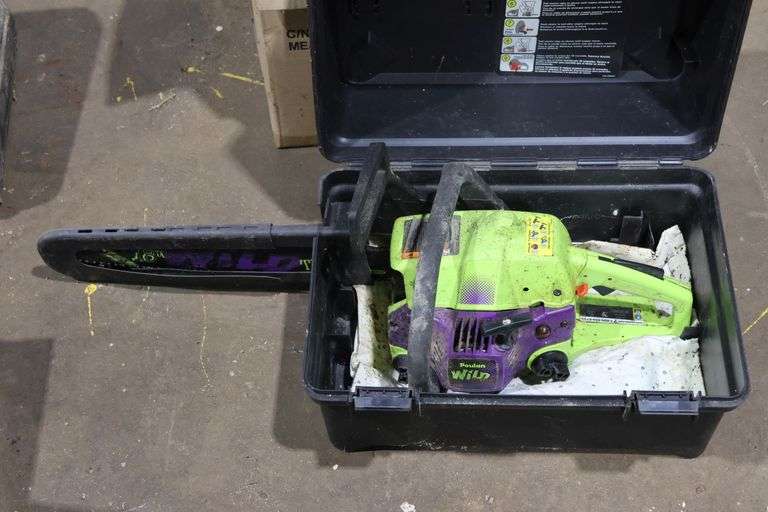 POULAN "WILD THINGS" 2375 CHAINSAW & CASE