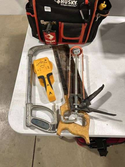 HUSKY SOFT TOOL POUCH WITH CONTENTS
