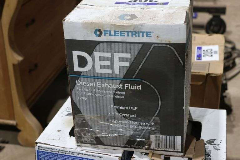 5 BOXES OF DEF FLUID