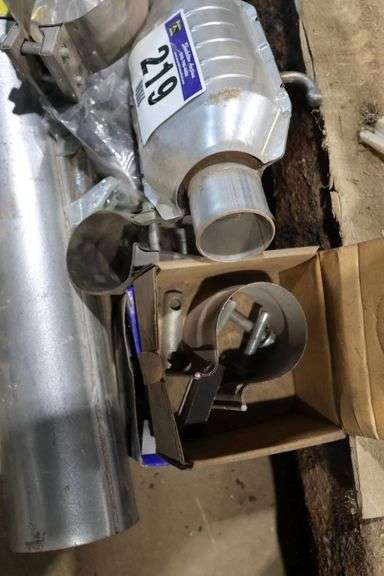 CATALYTIC CONVERTER, ECHAUST PIPING & MUFFLER CLAMPS