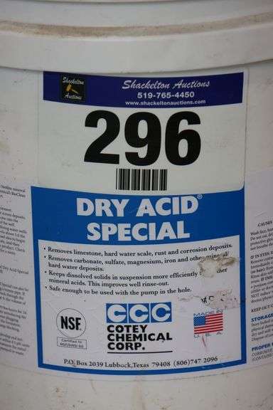 PAIL OF DRY AUD SPECIAL
