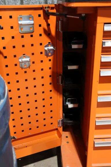 KUBOTA ROLLING TOOL CABINET WITH CONTENTS