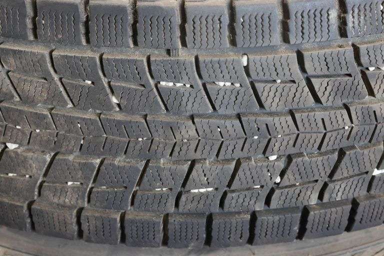 4 DUNLOP 245/60R18 105R TIRES ON RIMS