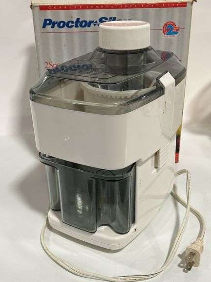 PROCTOR SILEX 2 SPEED JUICE EXCTRACTOR & BLACK & DECKER STEAMER