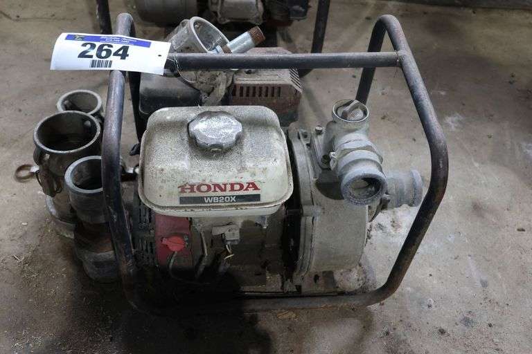 GAS POWERED PUMP WITH HONDA WB20X ENGINE