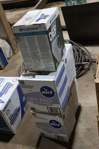 5 BOXES OF DEF FLUID