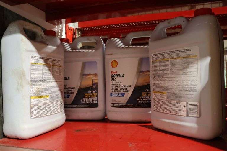 4 - 3.785L SHELL ROTELL ELC ANTIFREEZE & COOLANT - FULL