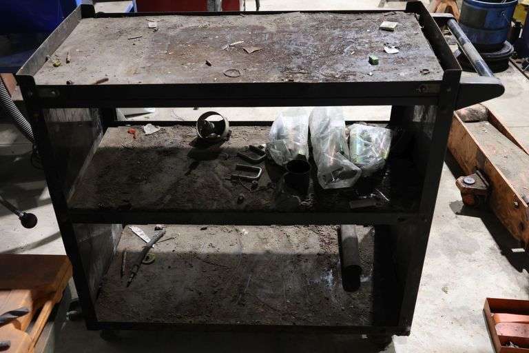 ROLLING METAL CART