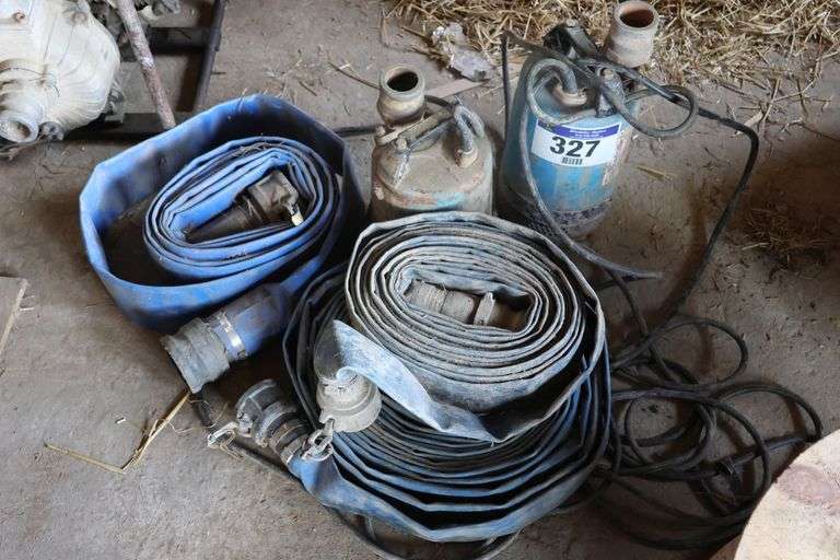 2 WATER PUMPS & HOSE