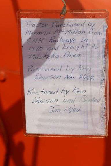 1951 ALLIS CHALMERS 'IB' TRACTOR
