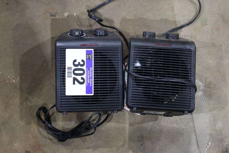 2 ELECTRIC HEATERS