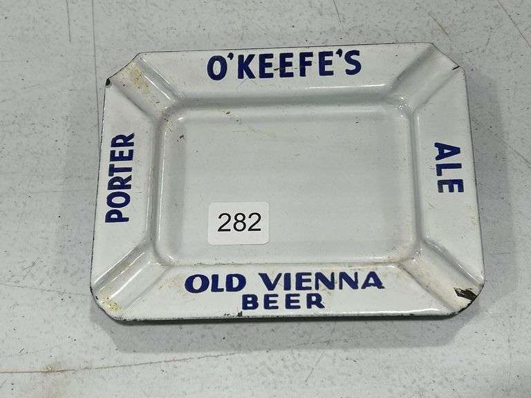 O'KEEFE'S PORCELAIN ASHTRAY