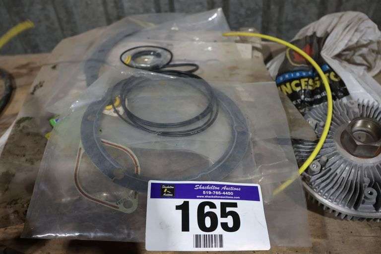 FAN CLUTCH & ASSORTED TUBING